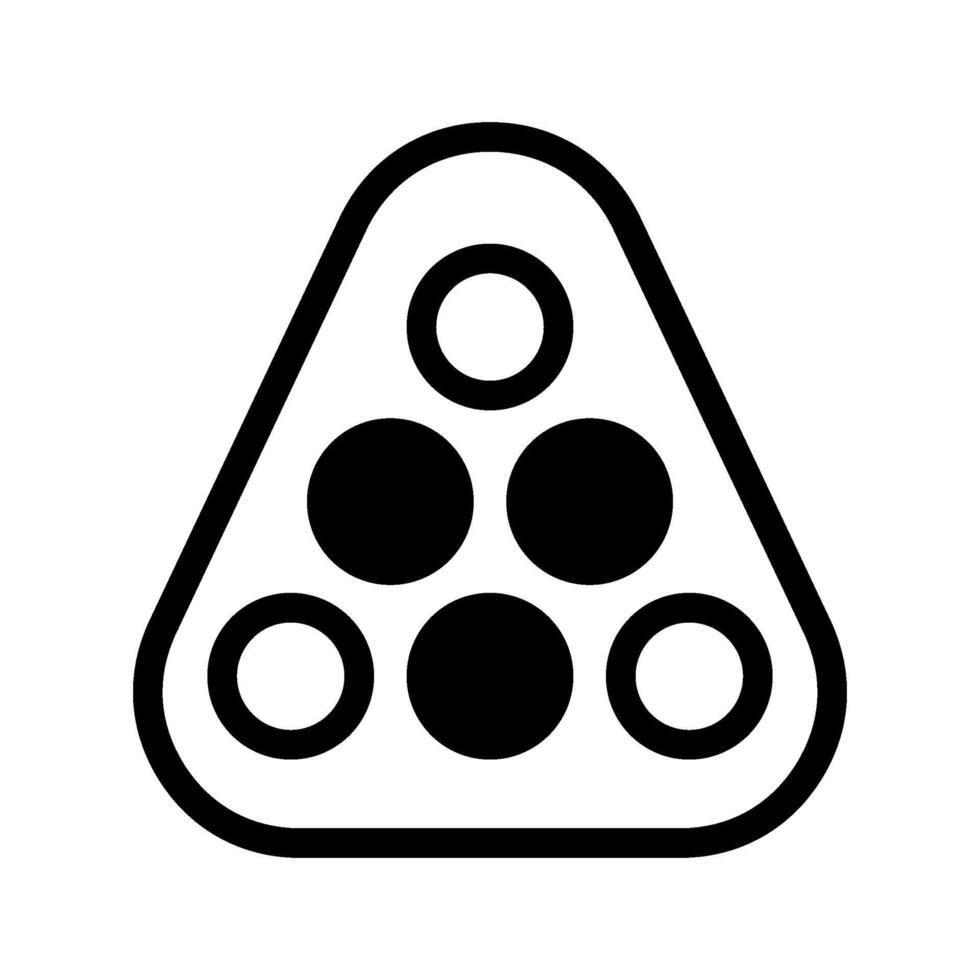 Billiards Icon Symbol Design Illustration vector