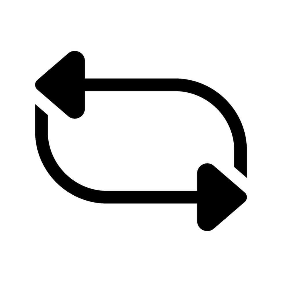 Repeat Icon Symbol Design Illustration vector