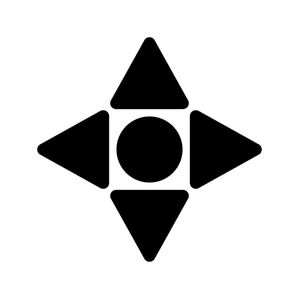 Move Icon Symbol Design Illustration vector