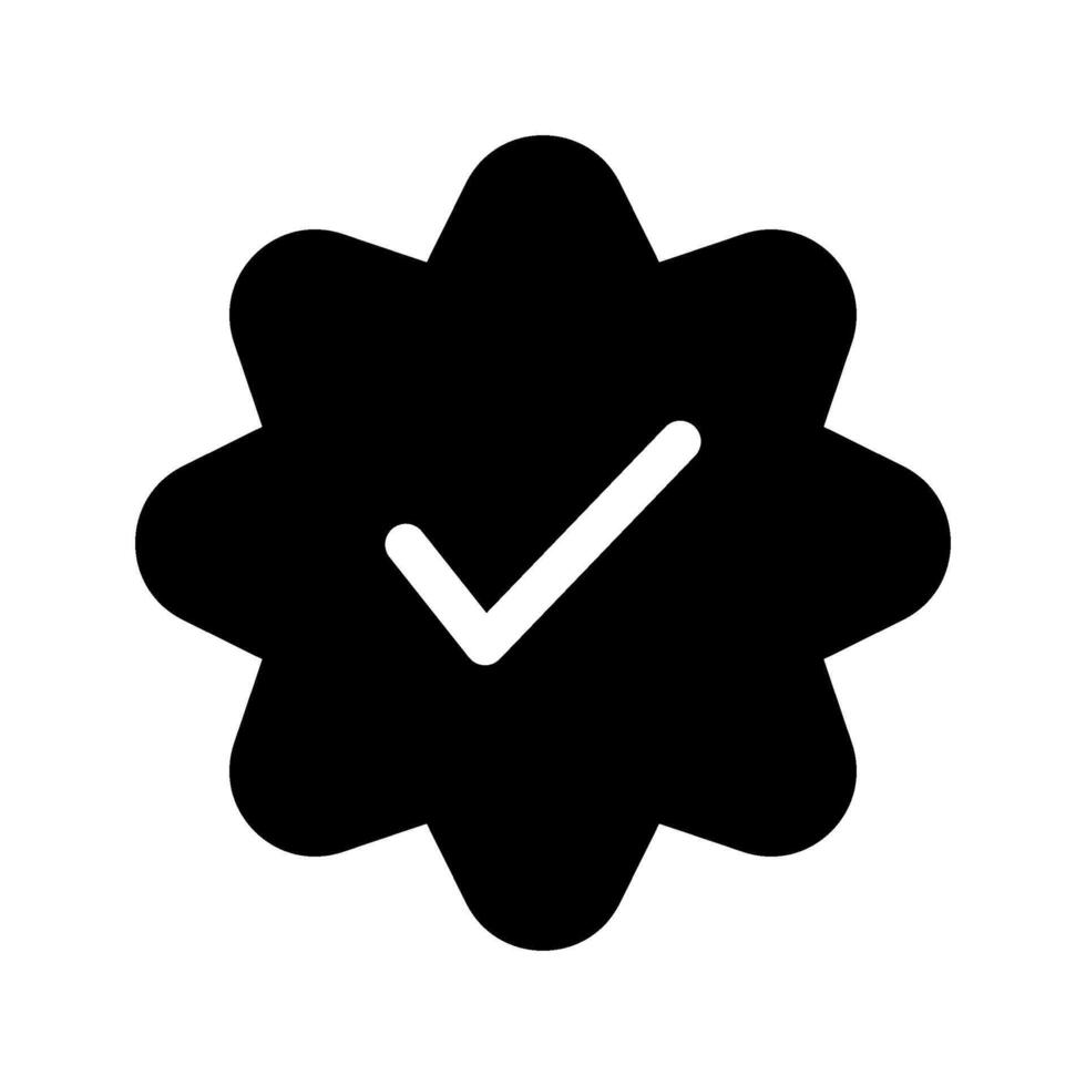 Verified Icon Symbol Design Illustration vector