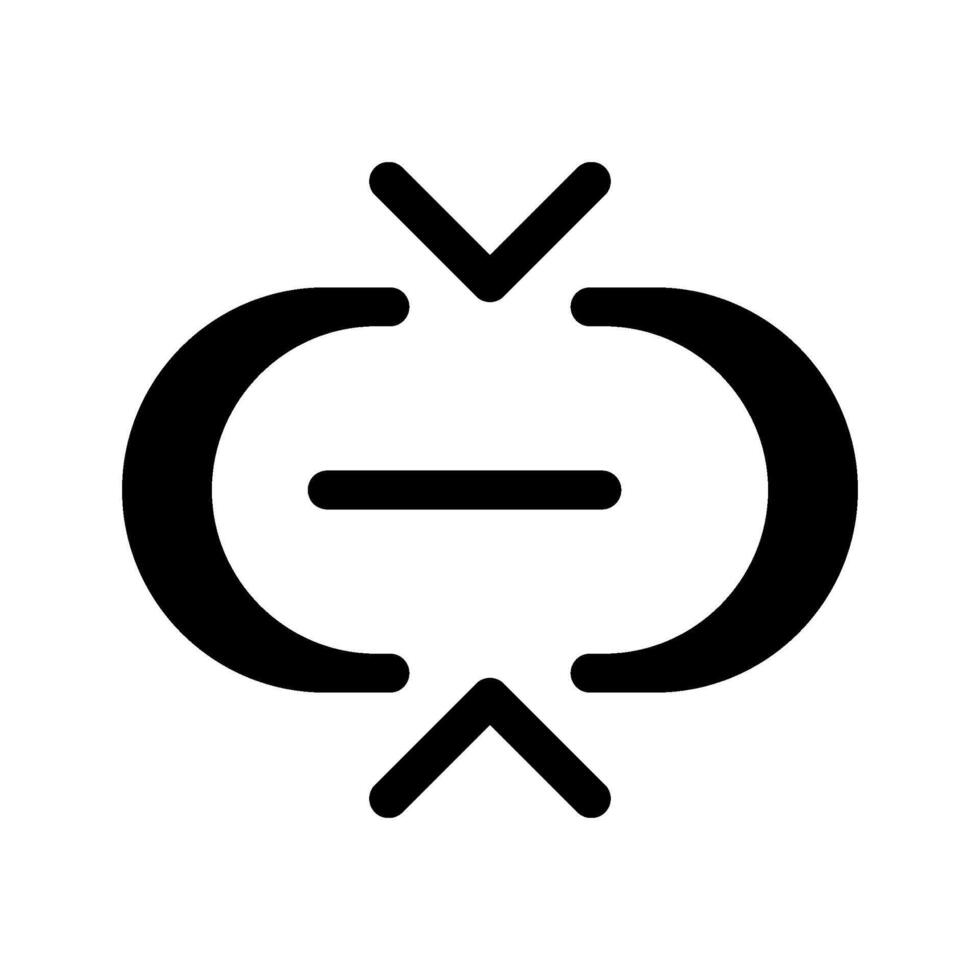 Unlink Icon Symbol Design Illustration vector