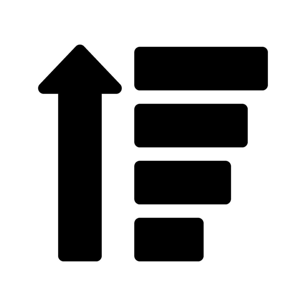 Sort Icon Symbol Design Illustration vector