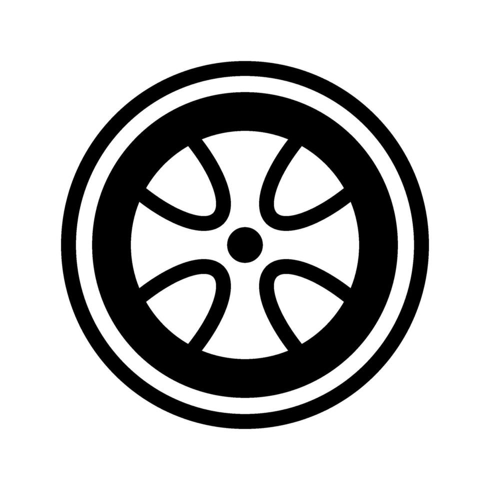 Tire Icon Symbol Design Illustration vector
