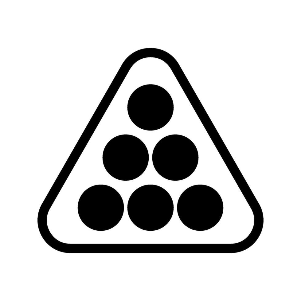 Billiards Icon Symbol Design Illustration vector