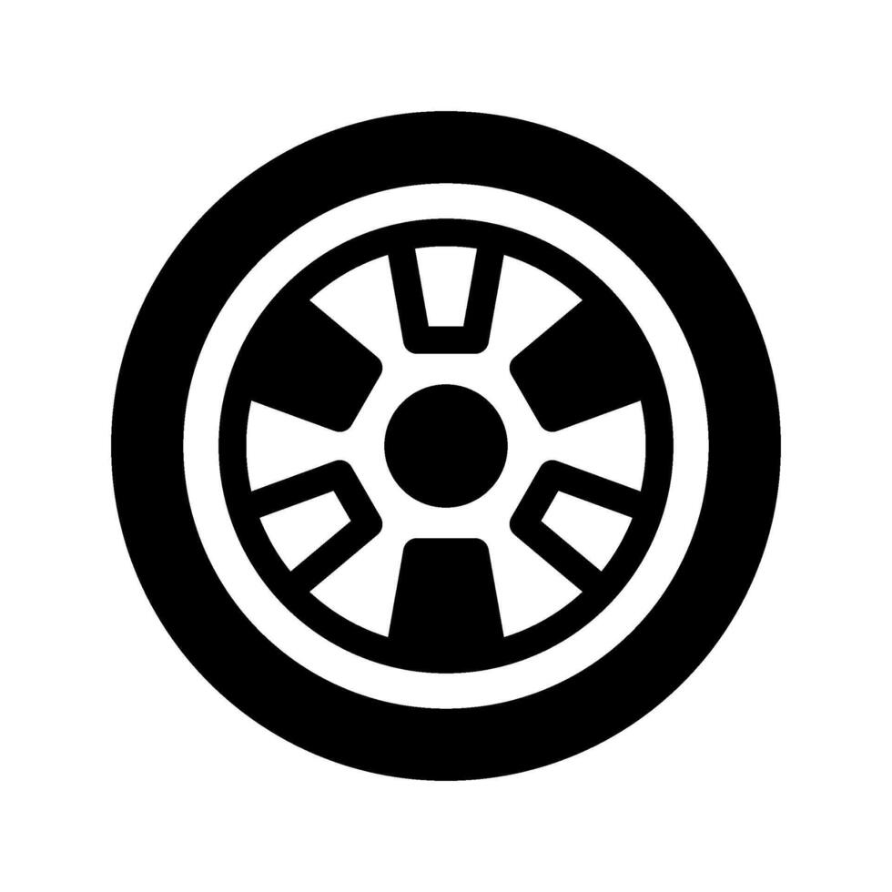 Tire Icon Symbol Design Illustration vector