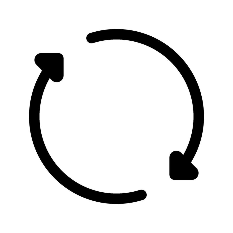 Repeat Icon Symbol Design Illustration vector