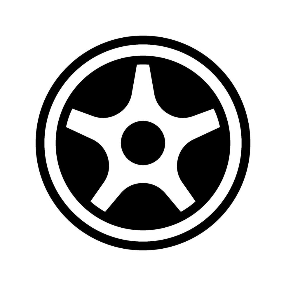Tire Icon Symbol Design Illustration vector