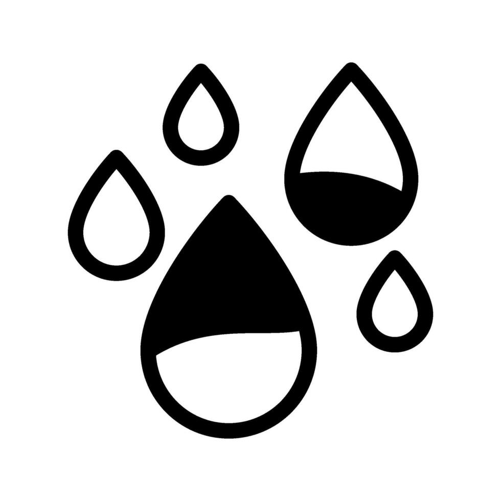 Rain Icon Symbol Design Illustration vector