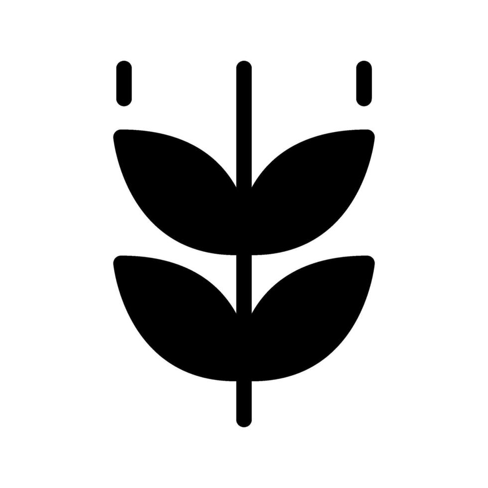 Wheat Icon Symbol Design Illustration vector