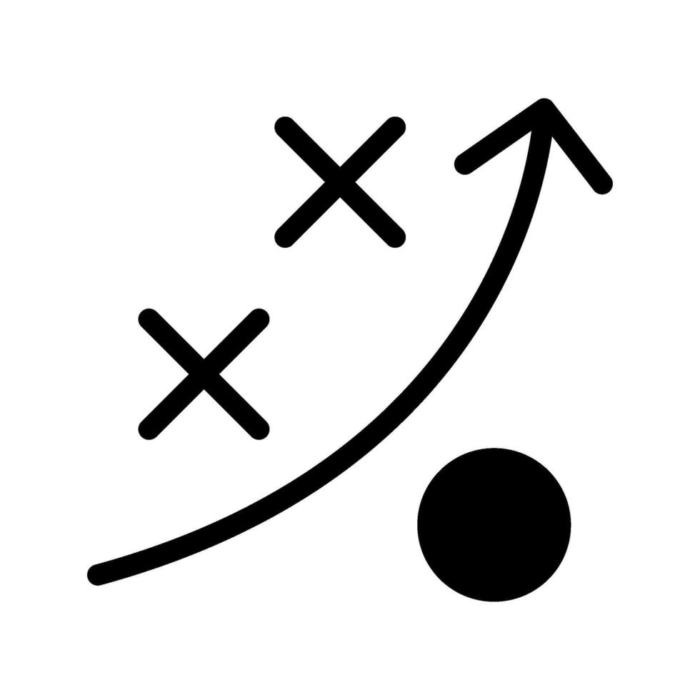Strategy Icon Symbol Design Illustration vector