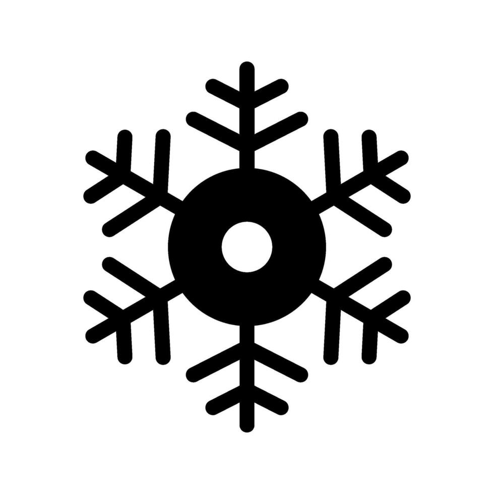 Snow Icon Symbol Design Illustration vector