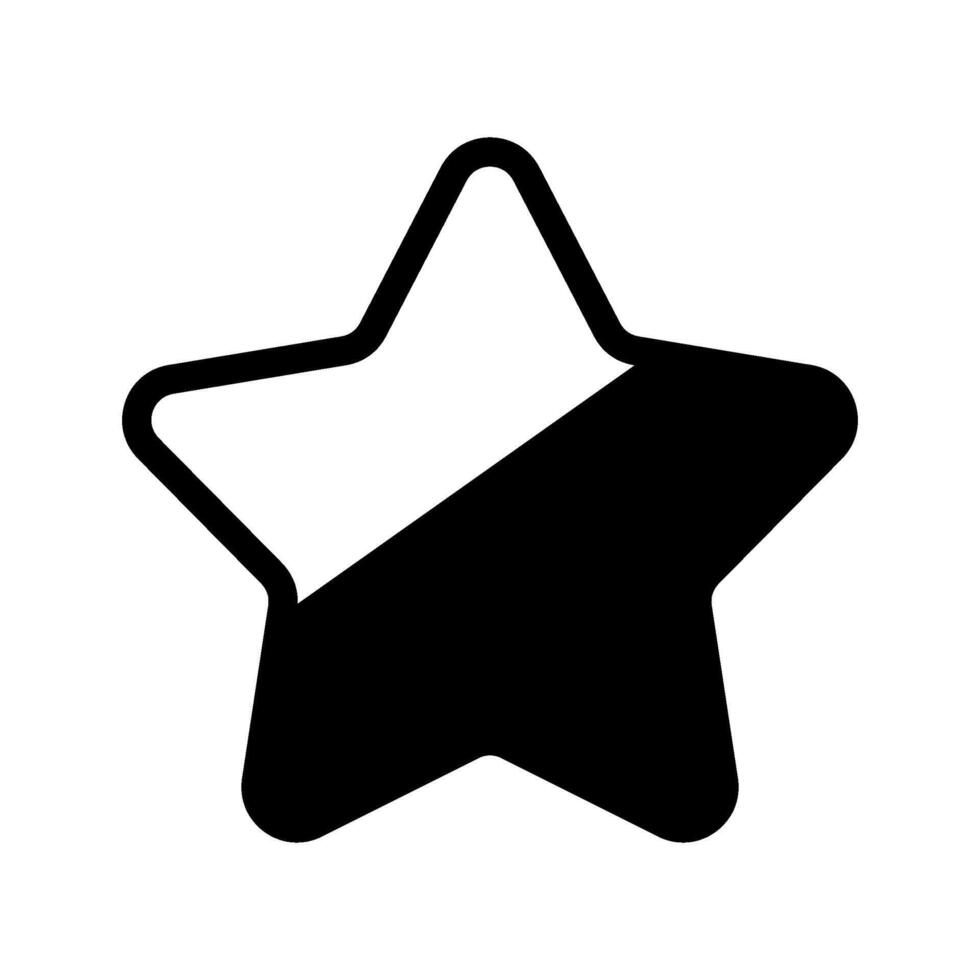 Star Icon Symbol Design Illustration vector
