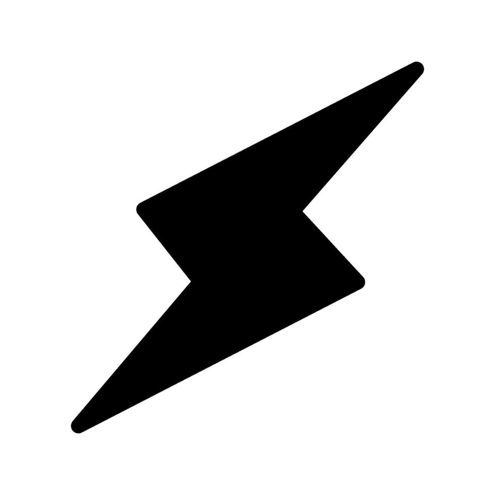 Lightning Icon Symbol Design Illustration vector