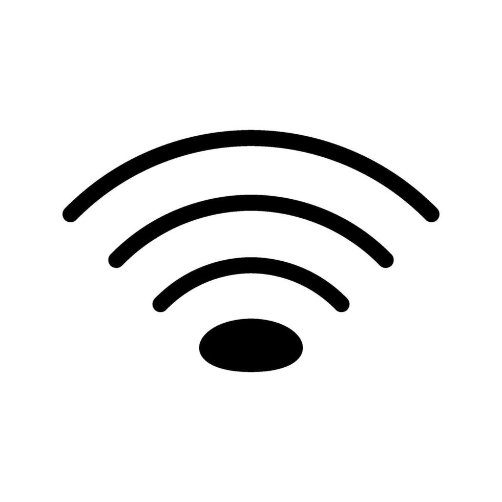 Wifi Icon Symbol Design Illustration vector