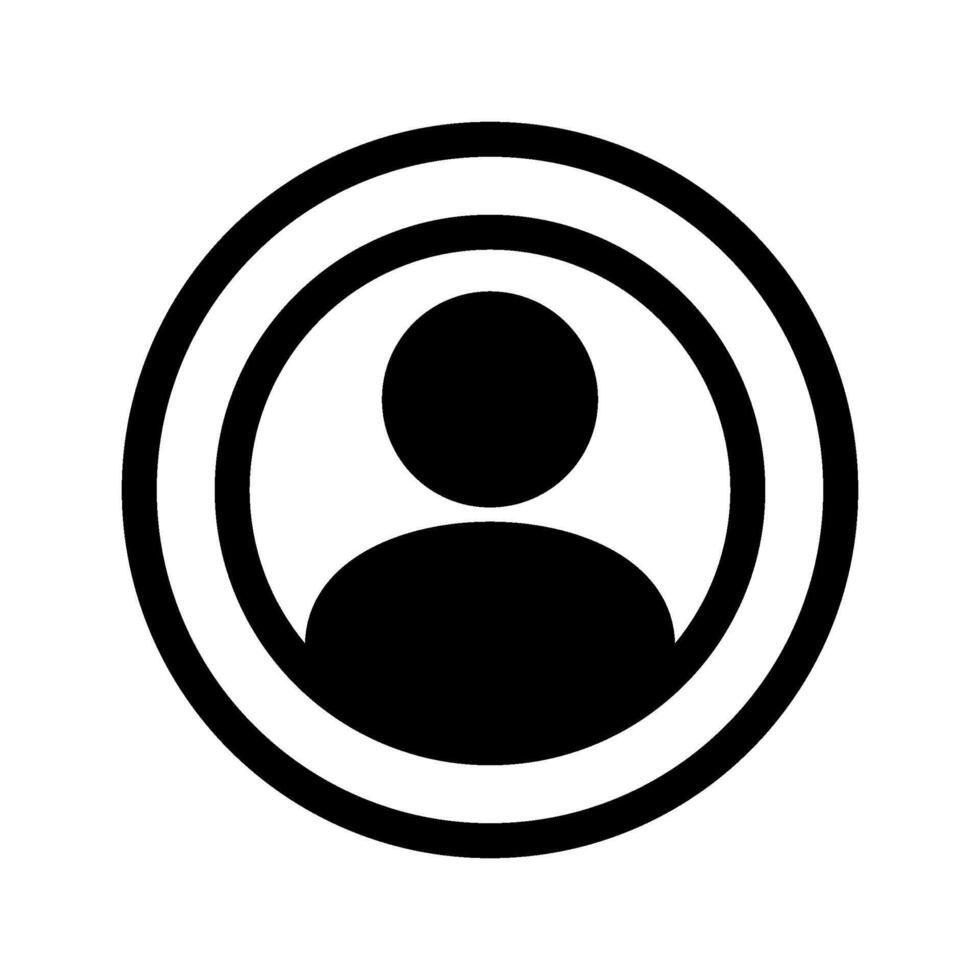 Account Icon Symbol Design Illustration vector