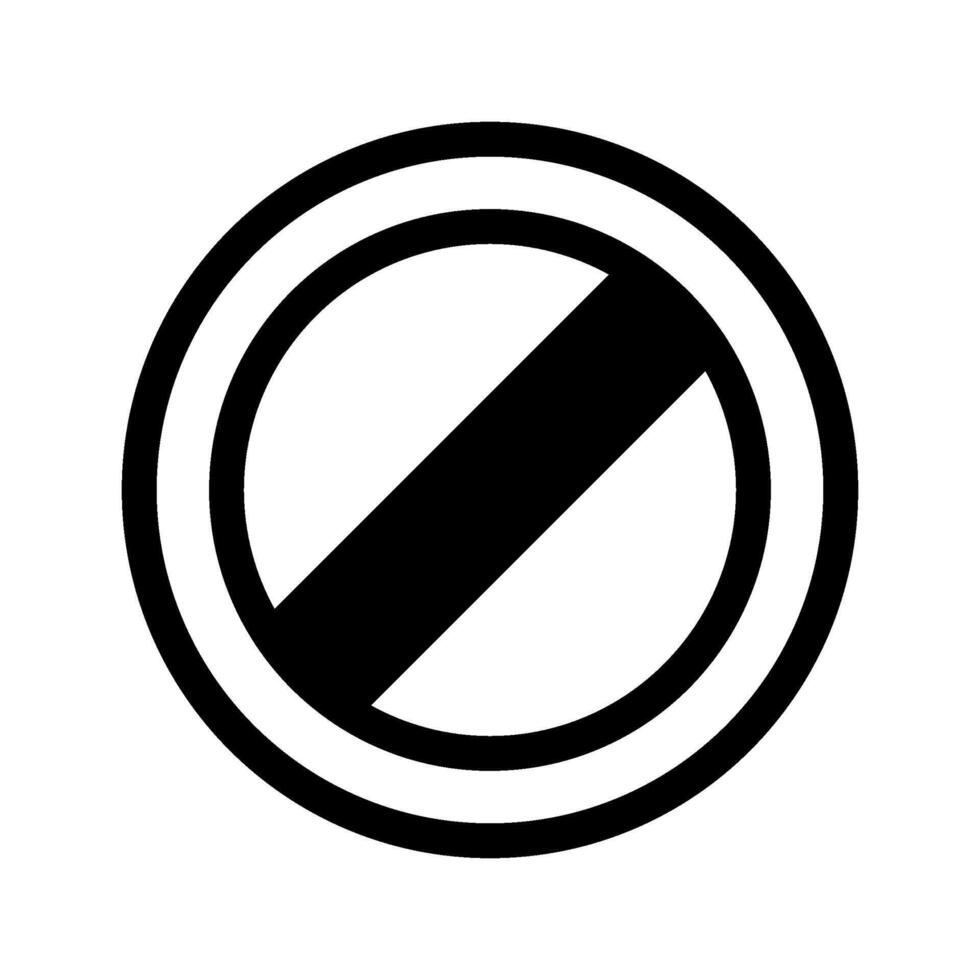 Block Icon Symbol Design Illustration vector