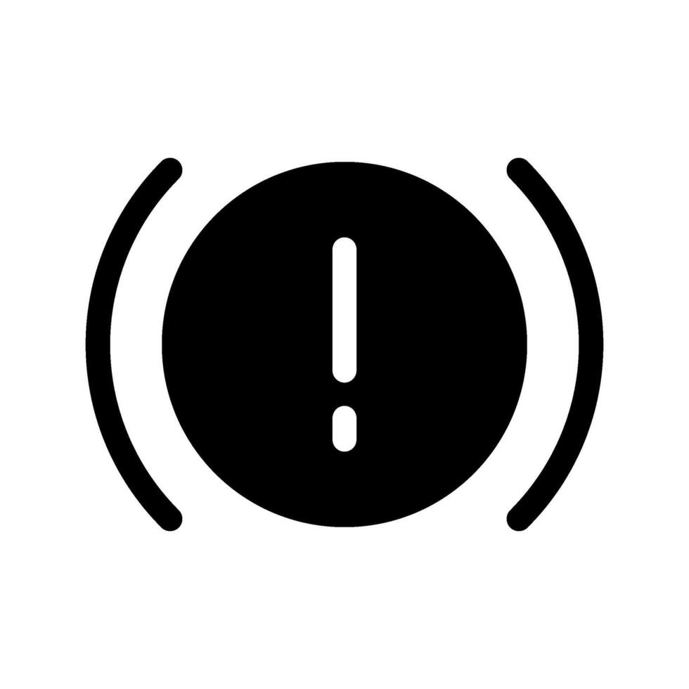 Brake Icon Symbol Design Illustration vector