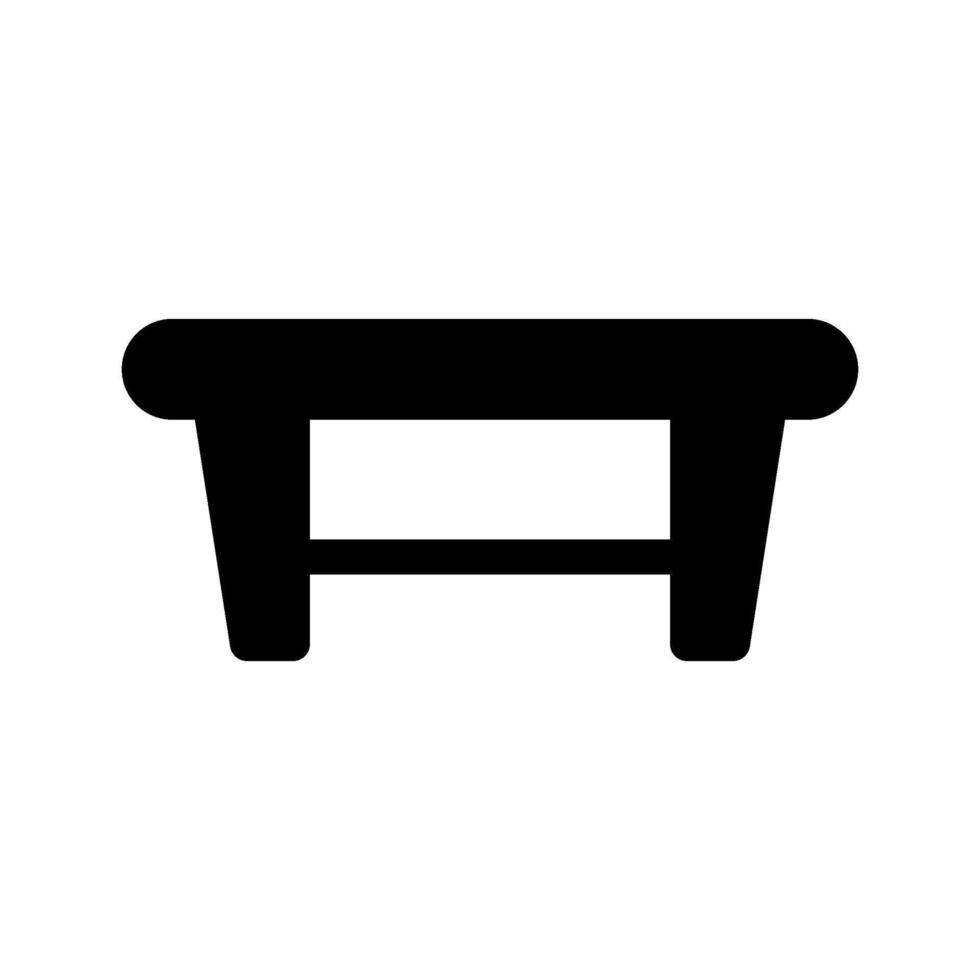 Coffee Table Icon Symbol Design Illustration vector