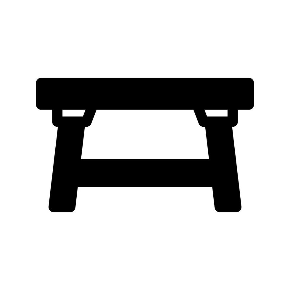 Coffee Table Icon Symbol Design Illustration vector