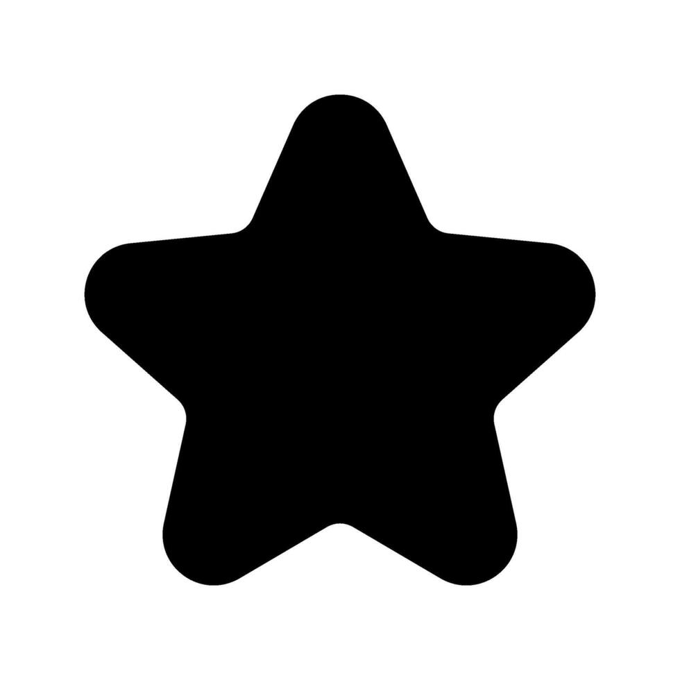 Star Icon Symbol Design Illustration vector
