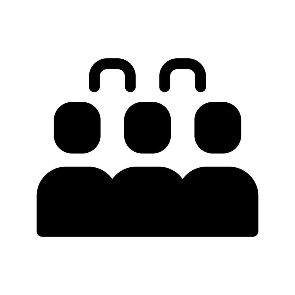 Group Icon Symbol Design Illustration vector