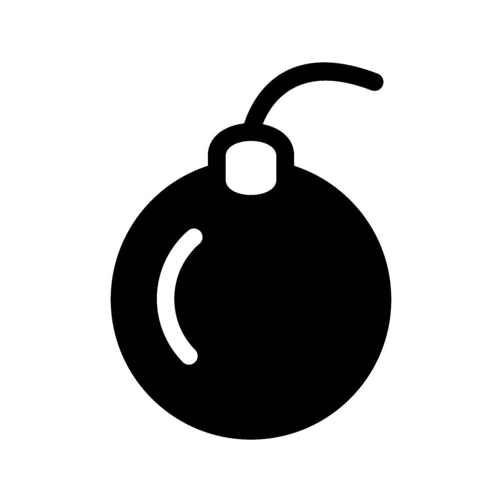 Bomb Icon Symbol Design Illustration vector