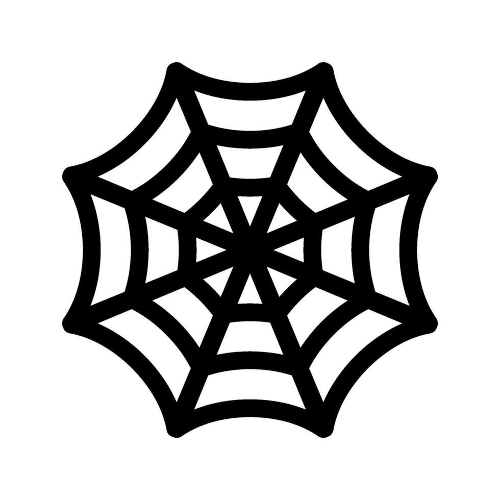 Spider Web Icon Symbol Design Illustration vector