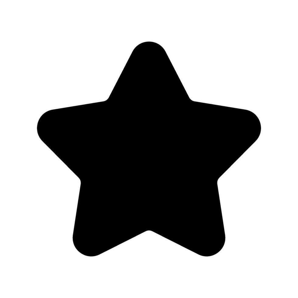 Star Icon Symbol Design Illustration vector