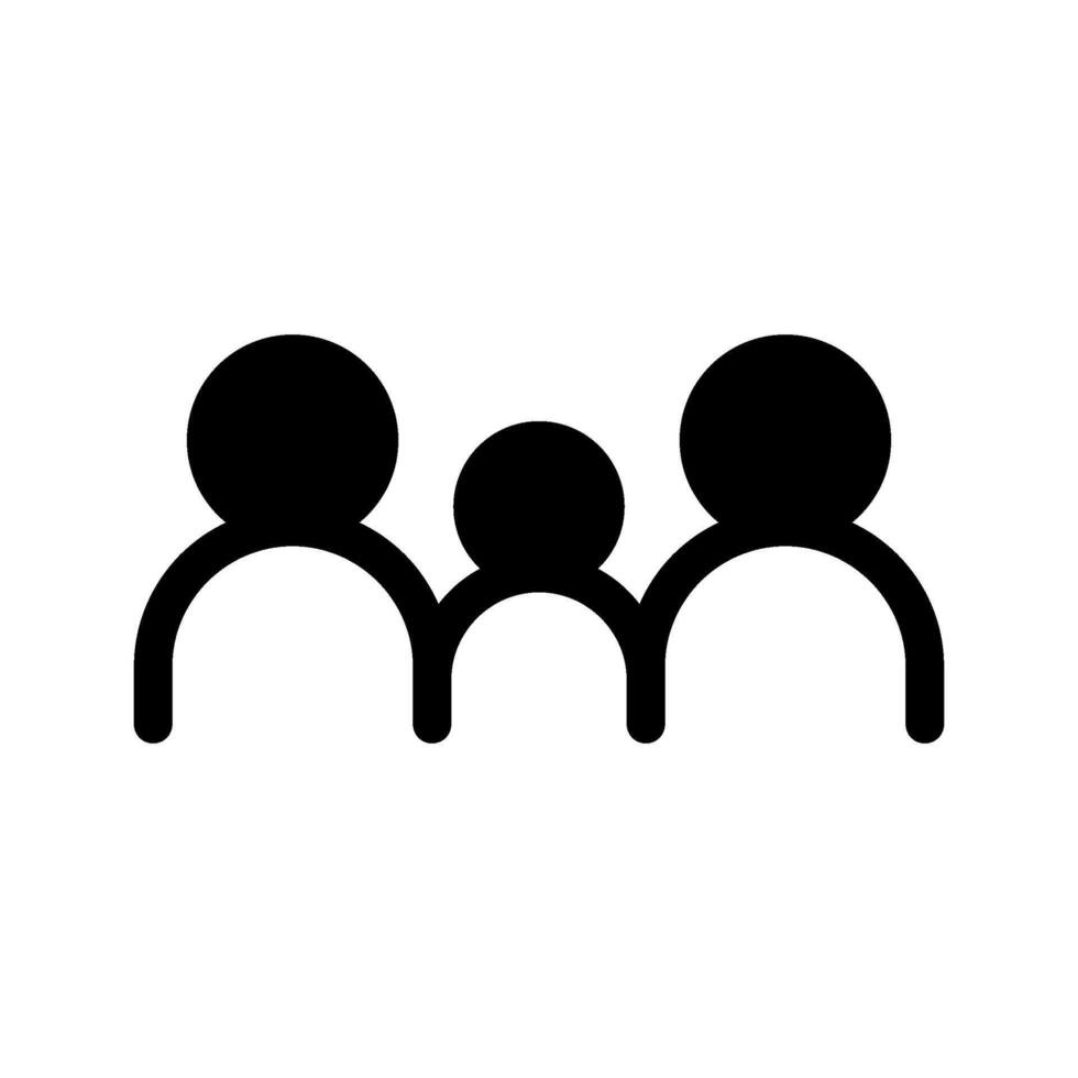 People Icon Symbol Design Illustration vector