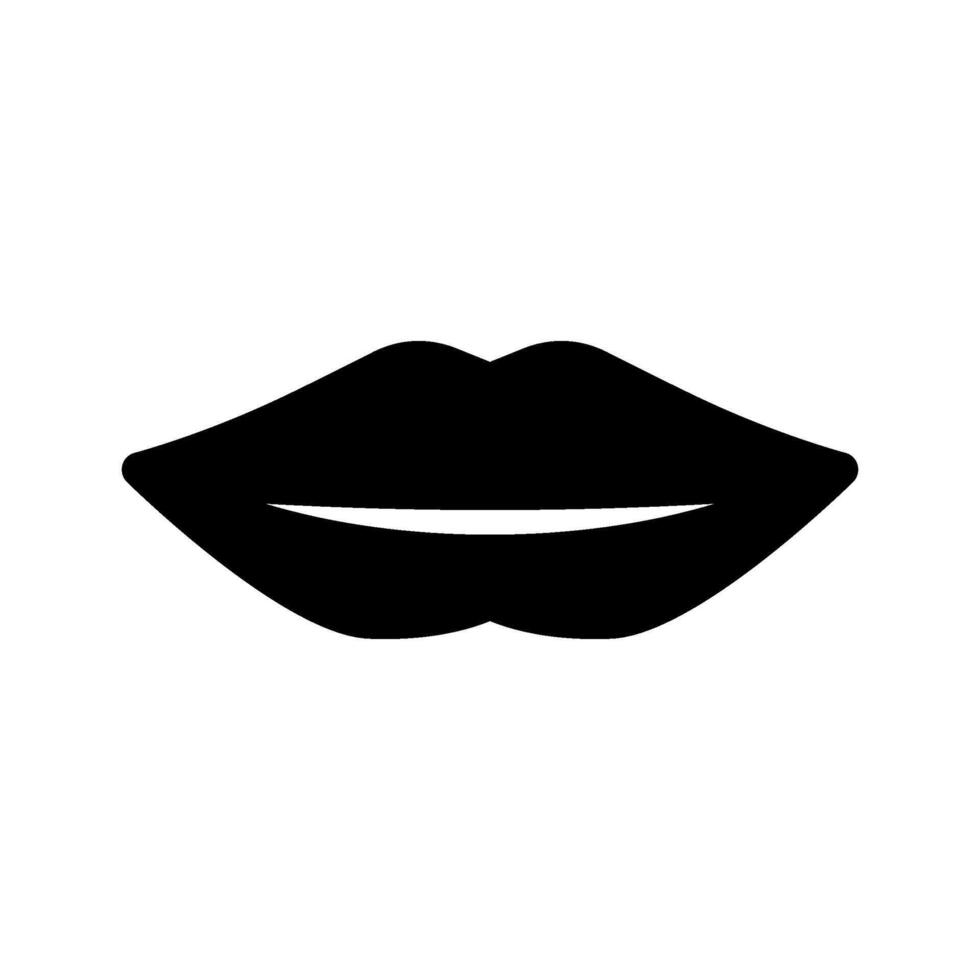 Lips Icon Symbol Design Illustration vector