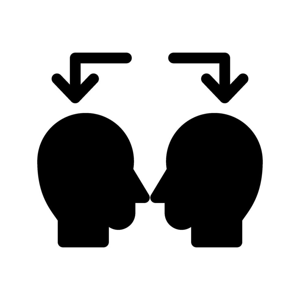 Conflict Icon Symbol Design Illustration vector