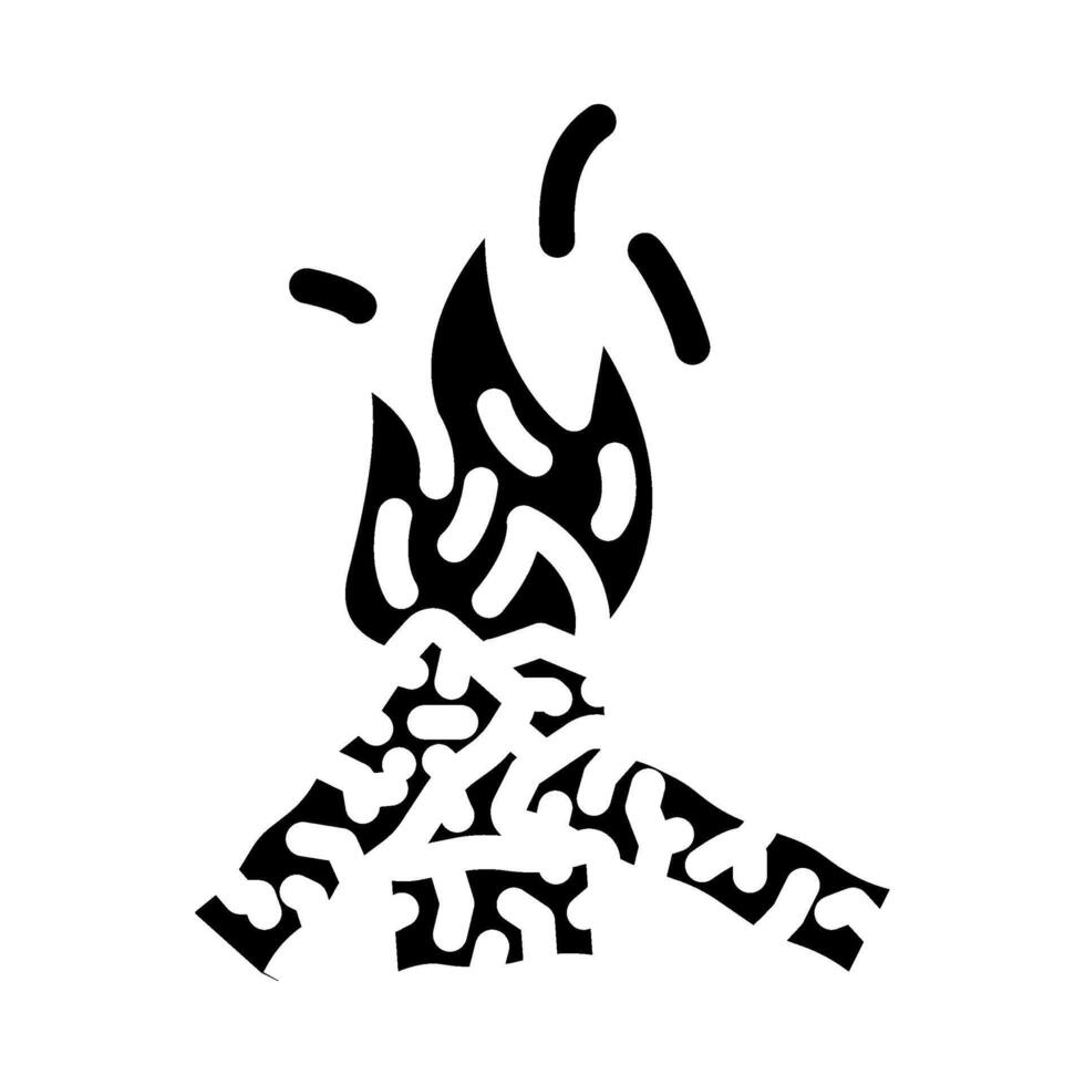energy wood pellets glyph icon illustration vector