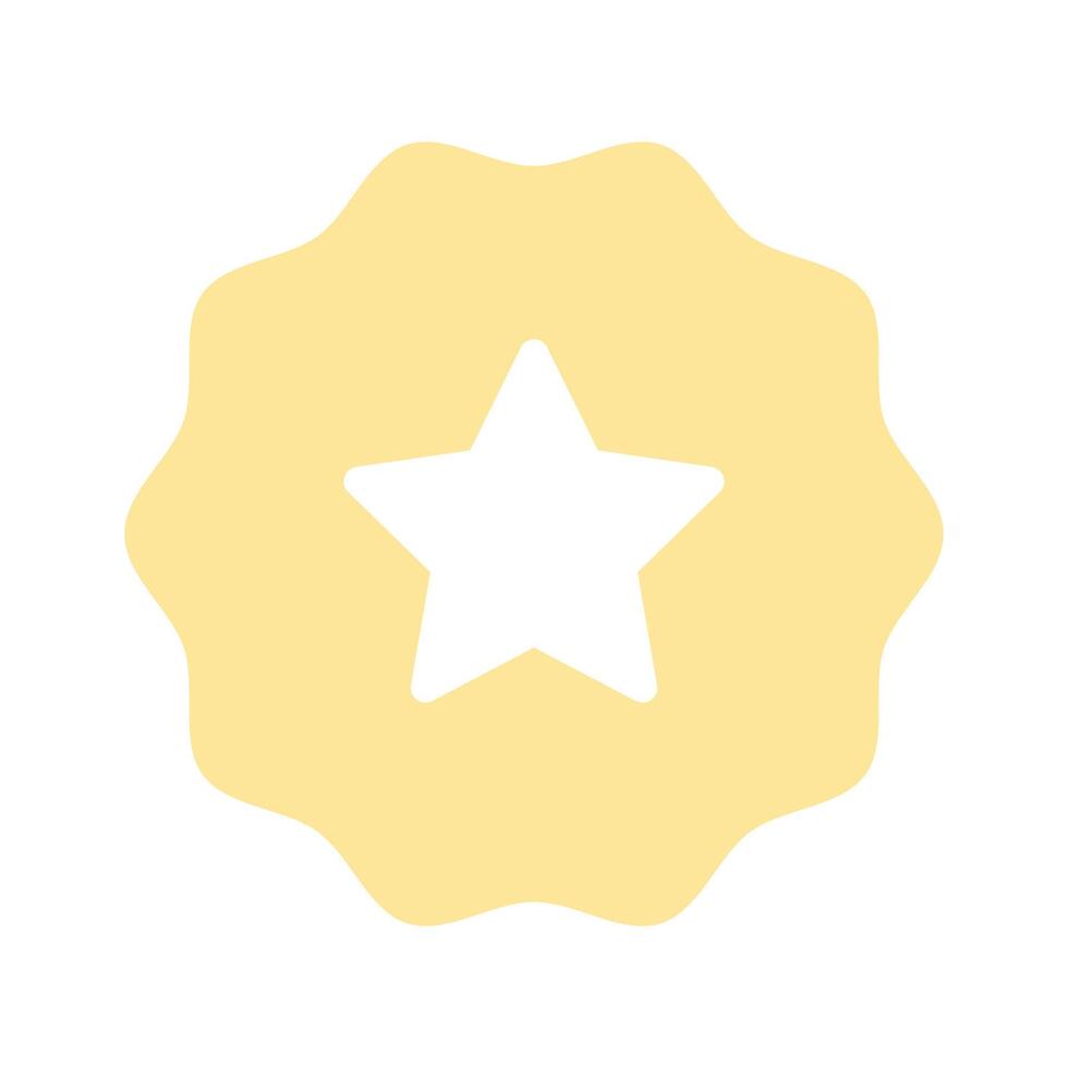 Identification badge design, ready to use icon vector
