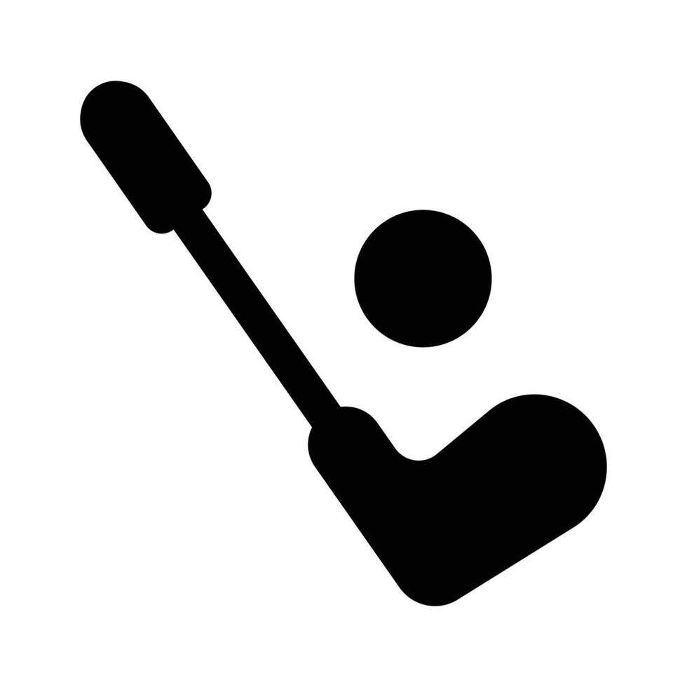 Take a look at this amazing icon of golf stick design vector