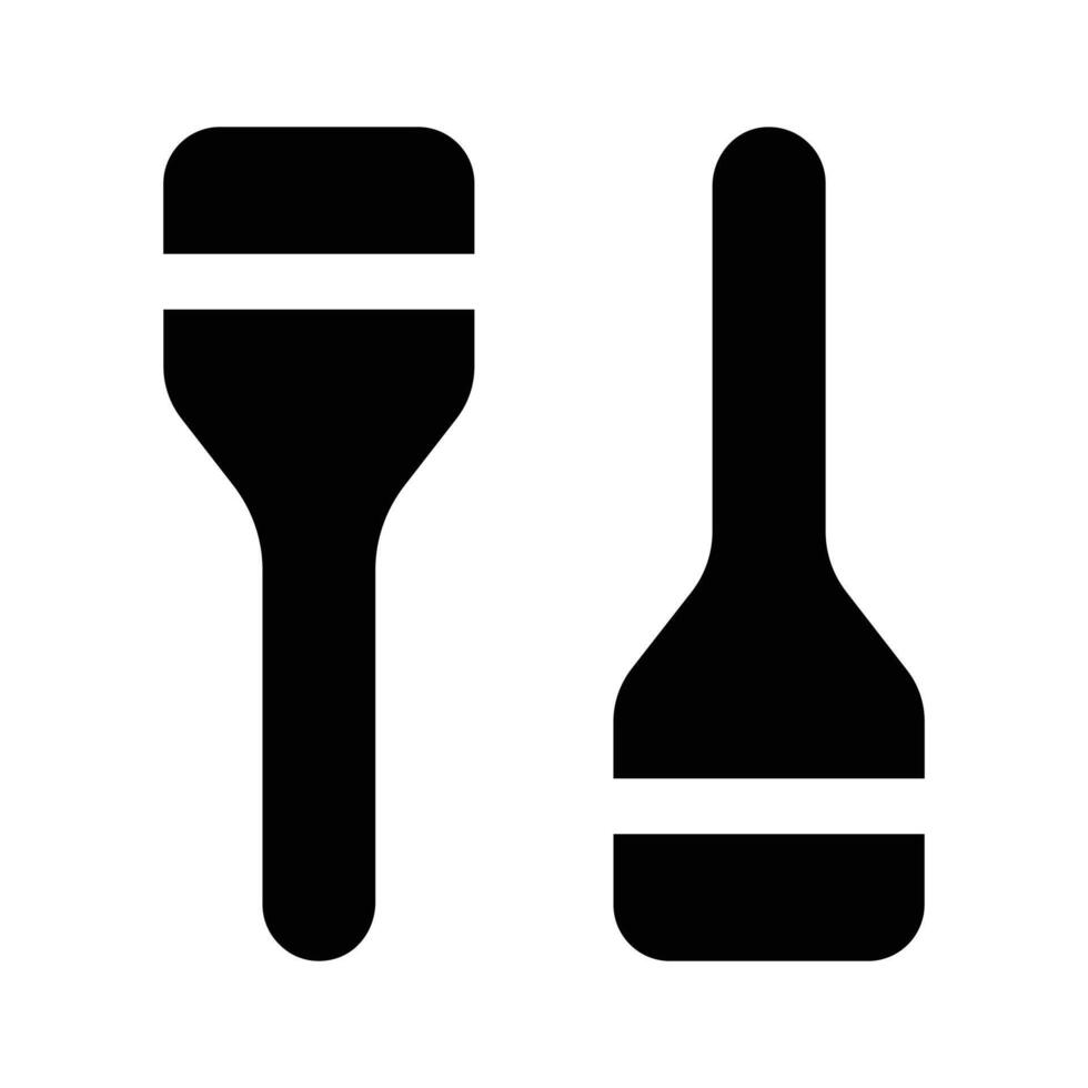 Get your hands on this creatively crafted icon of boat paddles vector