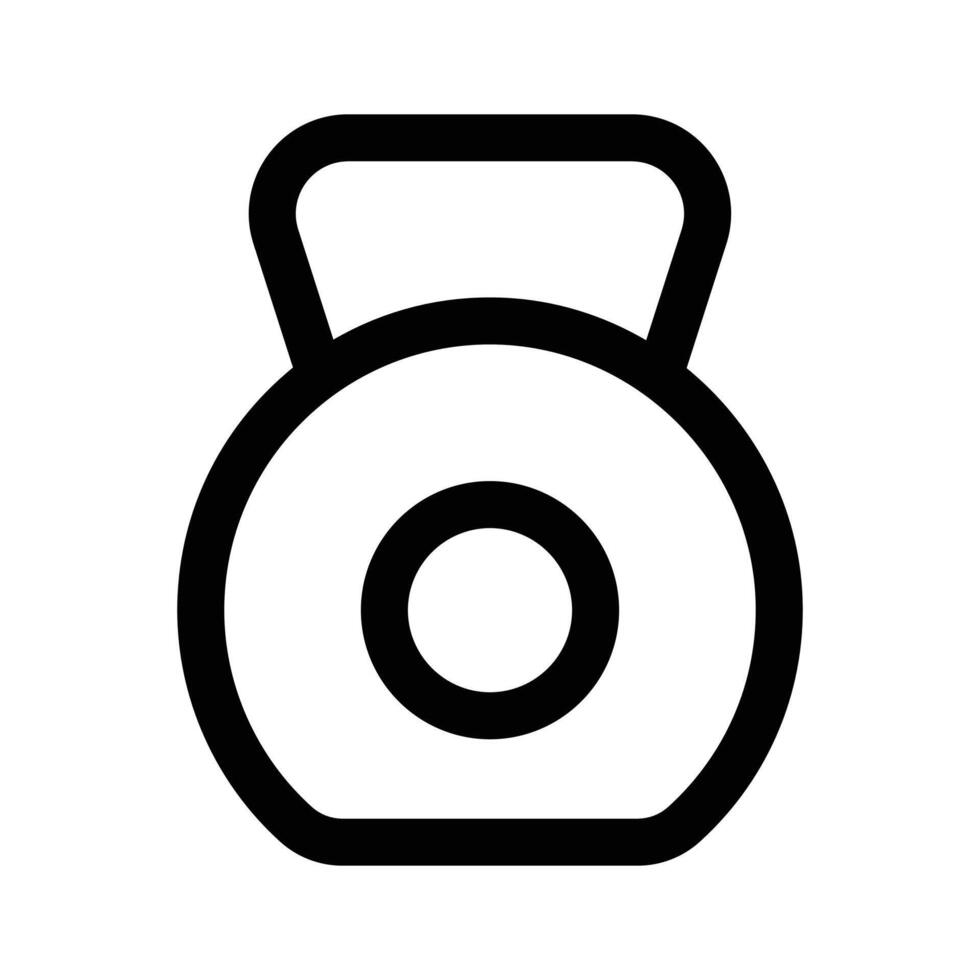 Download this premium icon of gym kettlebell, weight ball design vector