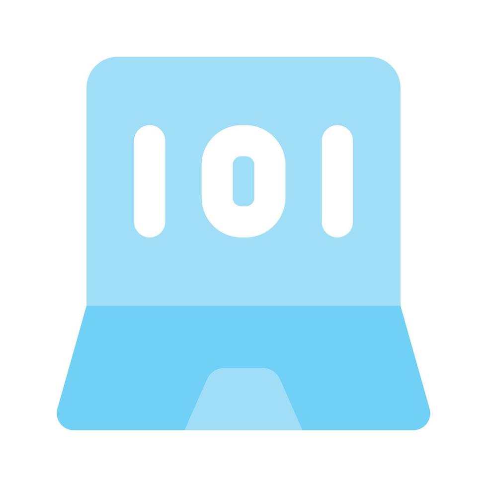 Premium icon of binary coding in trendy style vector