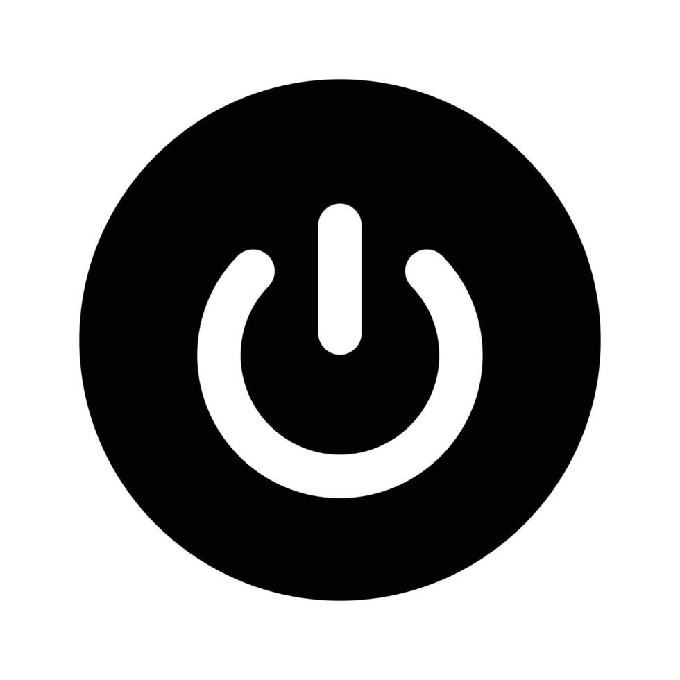 Check this cute icon of power off, trendy of power button vector