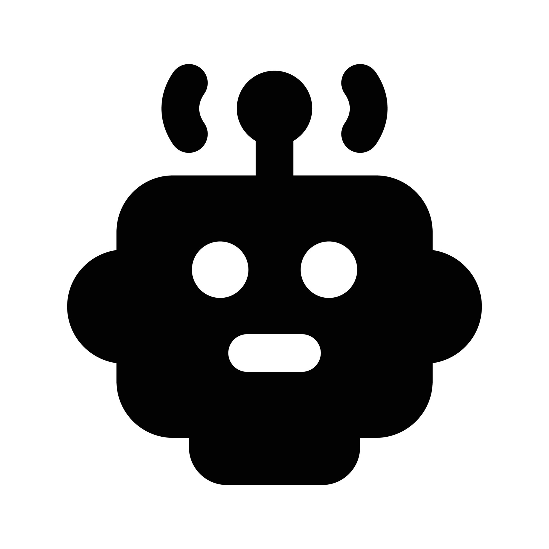 Creatively crafted icon of ai robot, ready to use 45684514 Vector Art