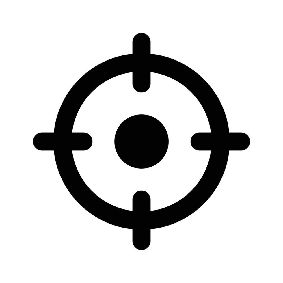Have a look at this visually perfect icon of target, aim, objective design vector