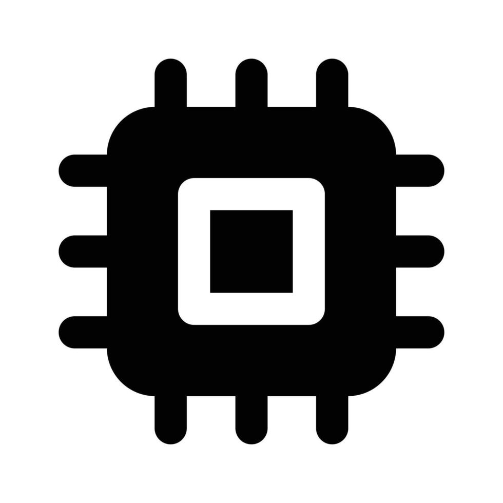 Download this icon of ai processor, microprocessor vector