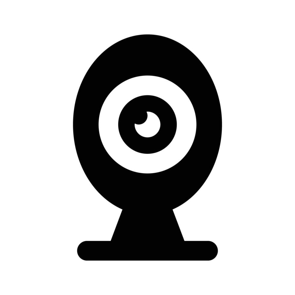 Internet camera, webcam icon design in modern style vector