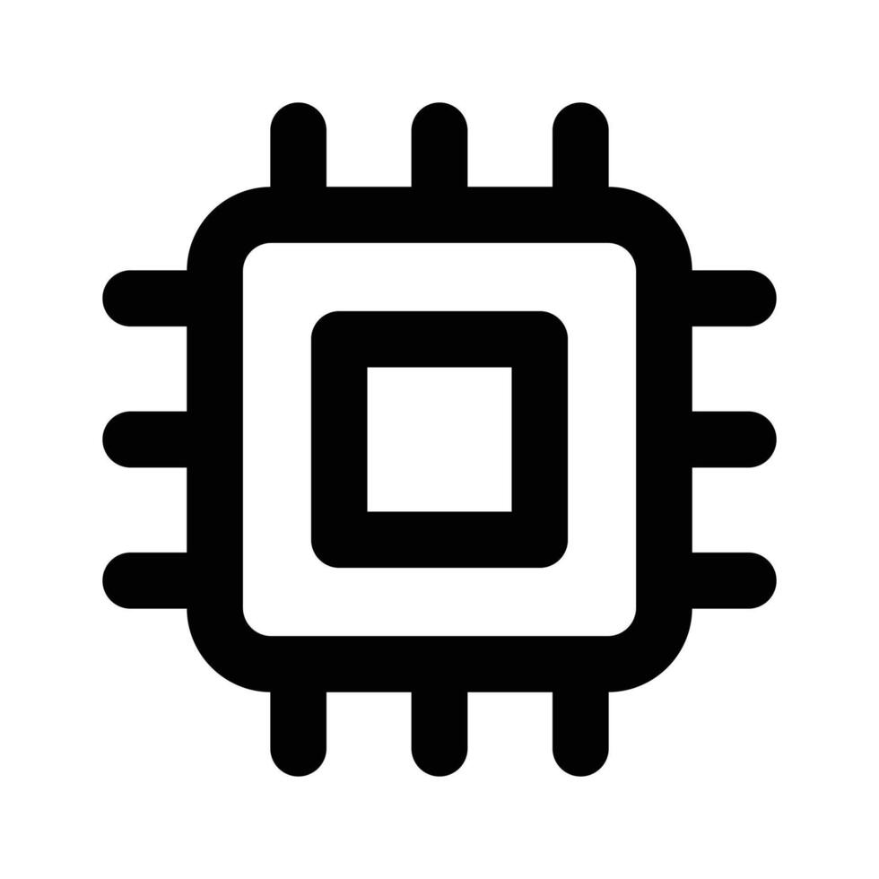 Download this icon of ai processor, microprocessor vector