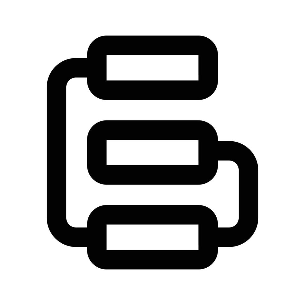Take this amazing icon of hierarchy in editable style vector