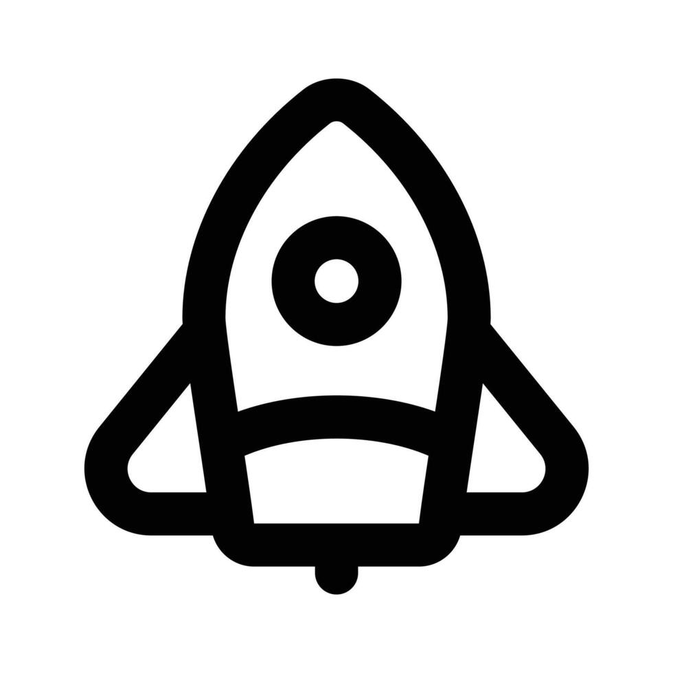 Creatively designed icon of startup, concept of business launching vector