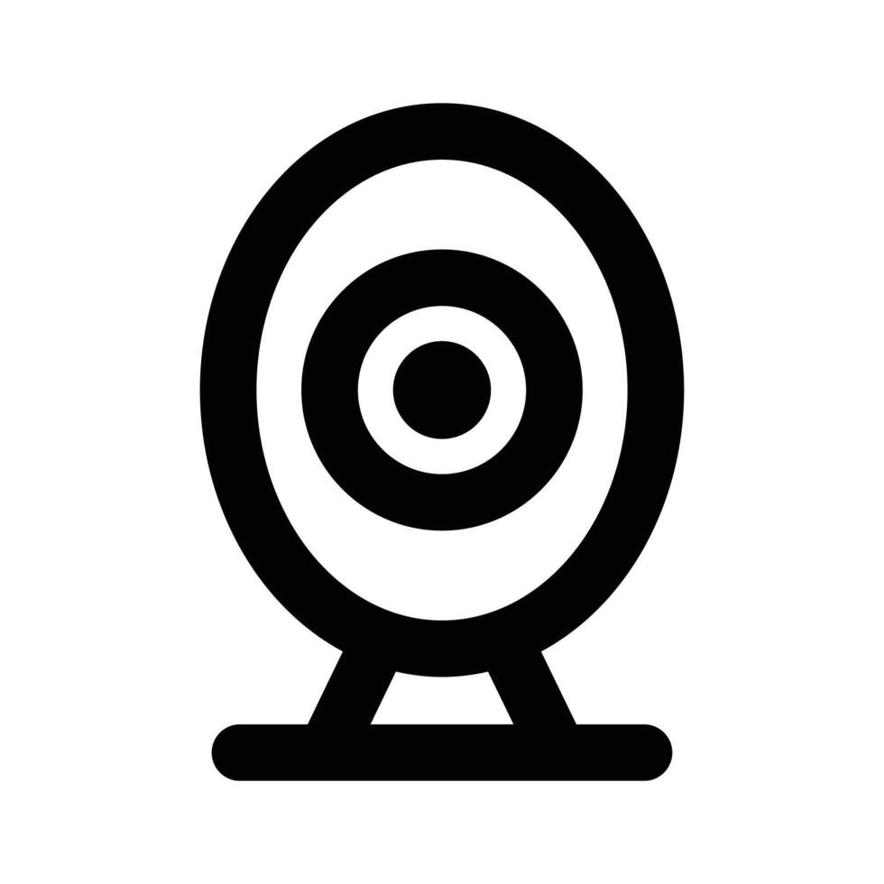 Internet camera, webcam icon design in modern style vector