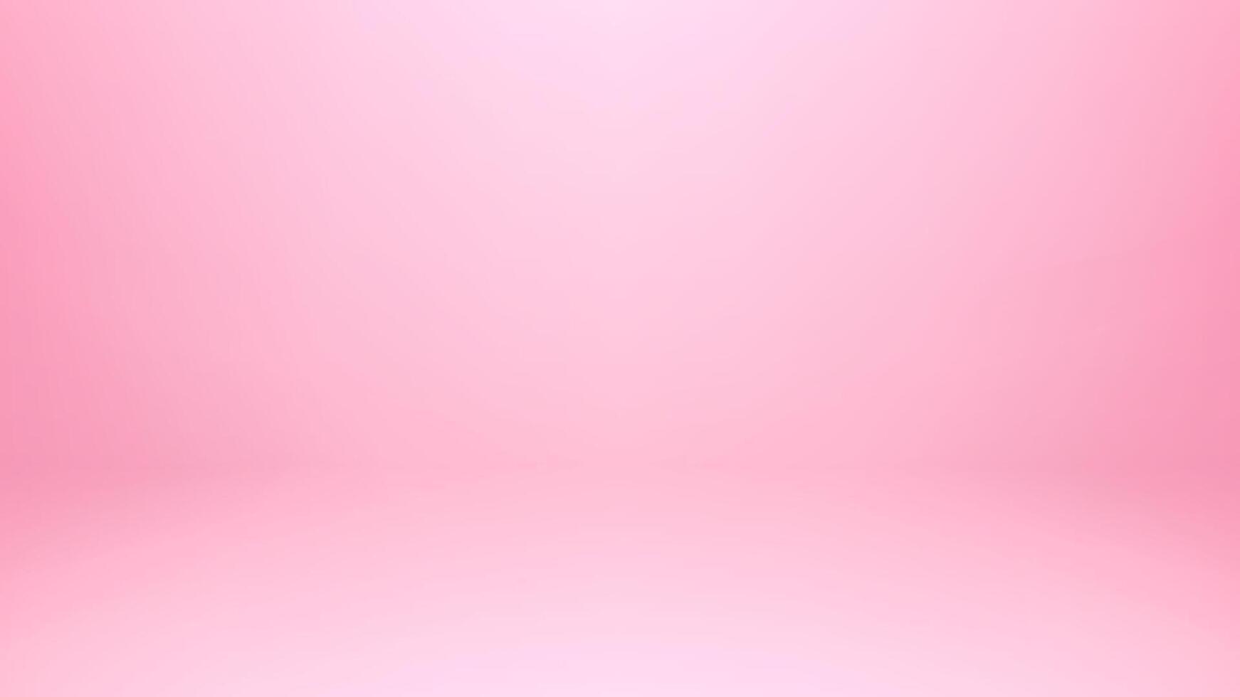 Pink color studio background. illustration vector