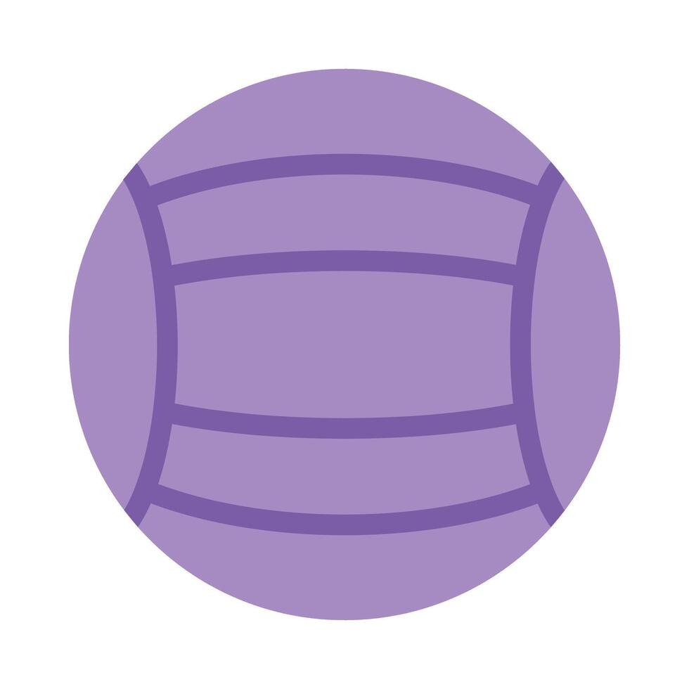 Sports Ball Flat Icon vector