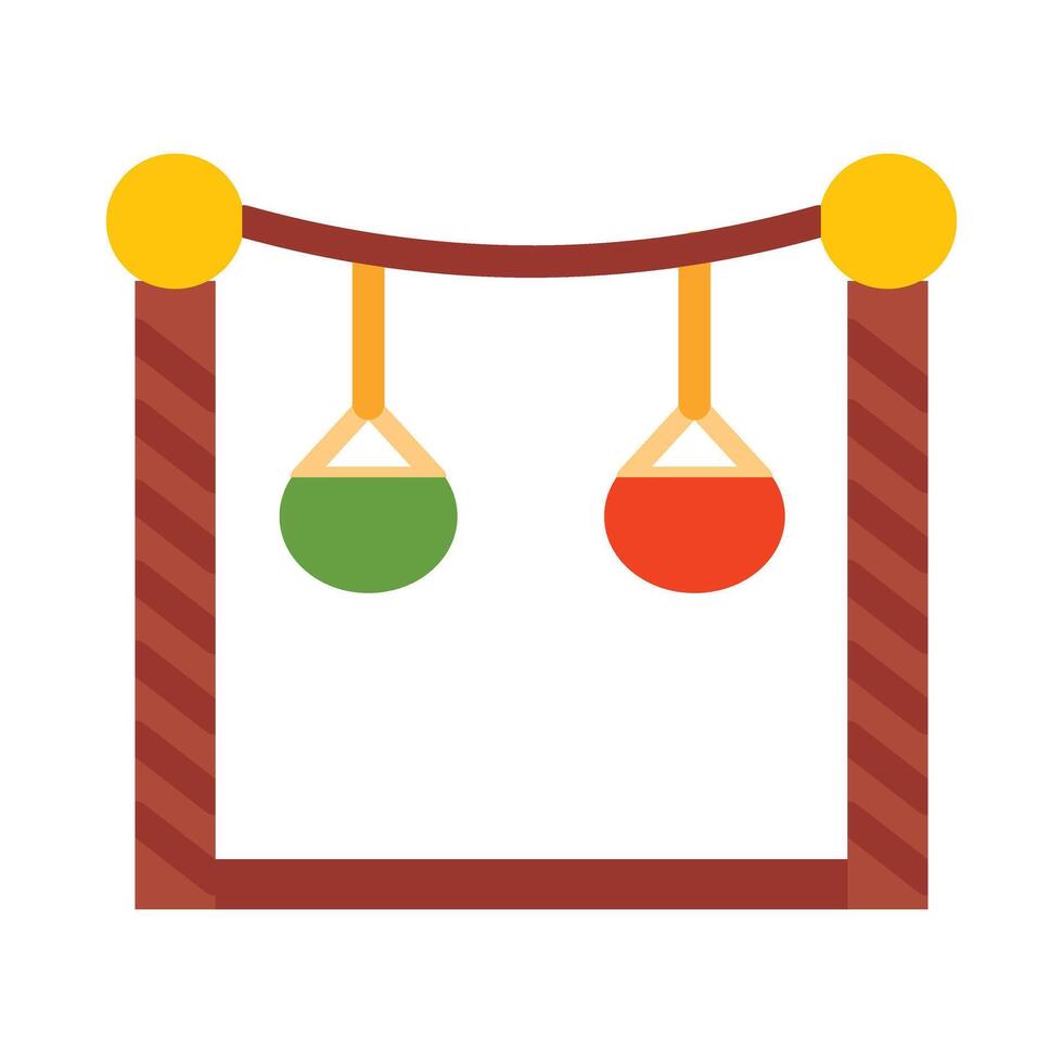 Trapeze Flat Icon vector