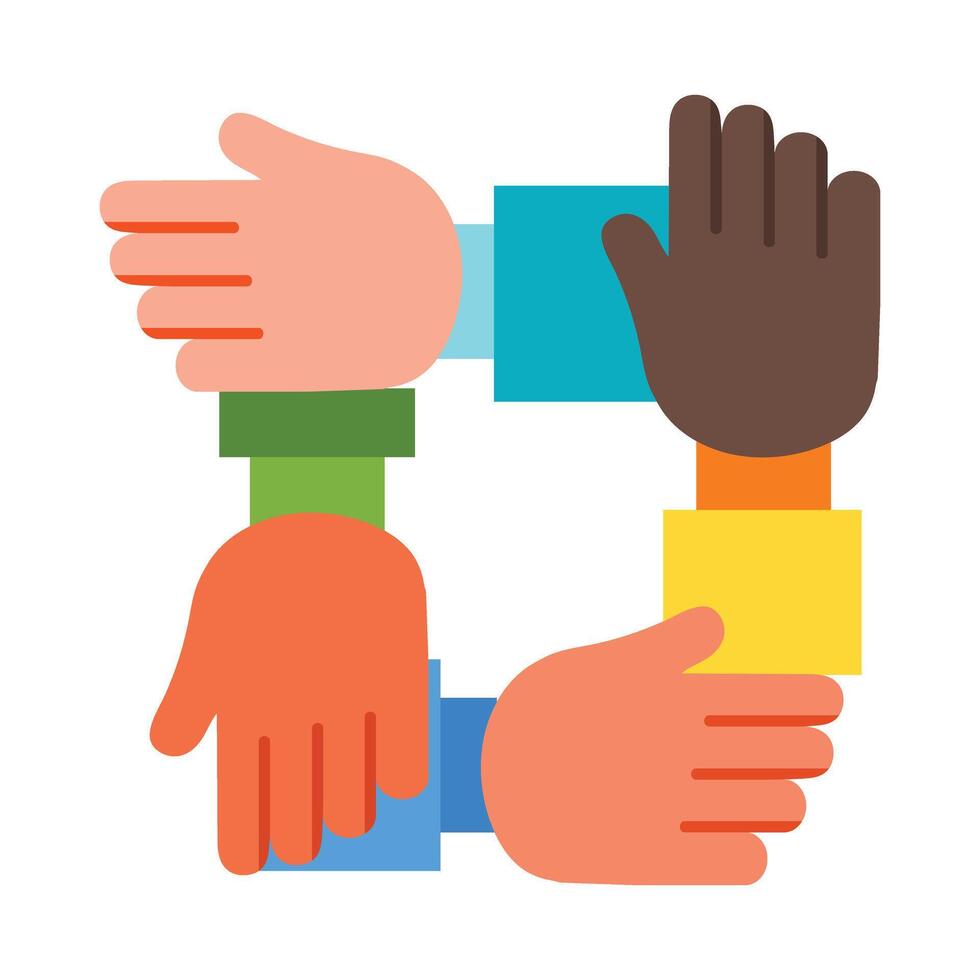 Union Flat icon vector